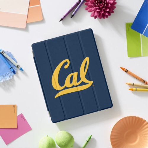 Cal Gold Script iPad Smart Cover