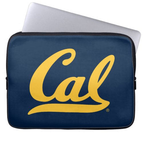 Cal Gold Script Laptop Sleeve