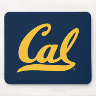 Cal Gold Script Mouse Pad