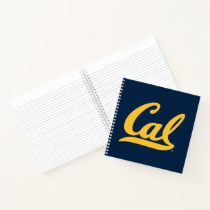 Cal Gold Script Notebook