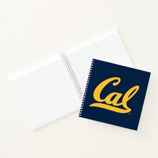 Cal Gold Script Notebook (Inside)