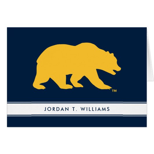 Cal Golden Bear (Front Horizontal)