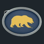 Cal Golden Bear Belt Buckle<br><div class="desc">Check out these new UC Berkeley designs! Show off your Cal Bear pride with these new UC Berkeley products. These make perfect gifts for the Bears student, alumni, family, friend or fan in your life. All of these Zazzle products are customizable with your name, class year, or club. Go Bears!...</div>