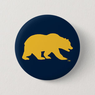 Cal Golden Bear Button
