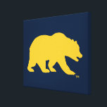 Cal Golden Bear Canvas Print<br><div class="desc">Check out these new UC Berkeley designs! Show off your Cal Bear pride with these new UC Berkeley products. These make perfect gifts for the Bears student, alumni, family, friend or fan in your life. All of these Zazzle products are customizable with your name, class year, or club. Go Bears!...</div>