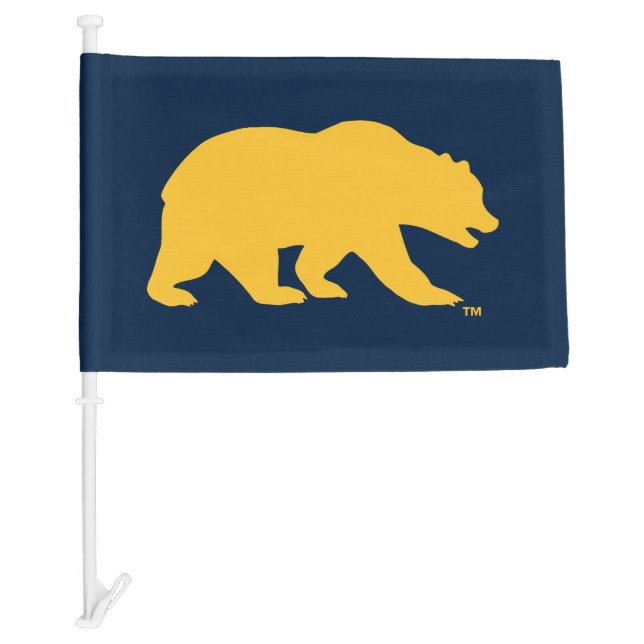 Cal Golden Bear Car Flag (Front)