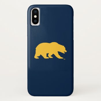 Cal Golden Bear Iphone X Case by ucberkeley at Zazzle