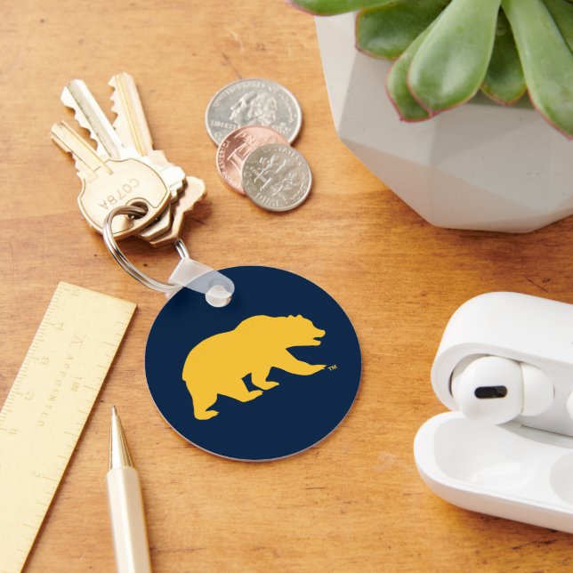 Cal Golden Bear Keychain (Desk)