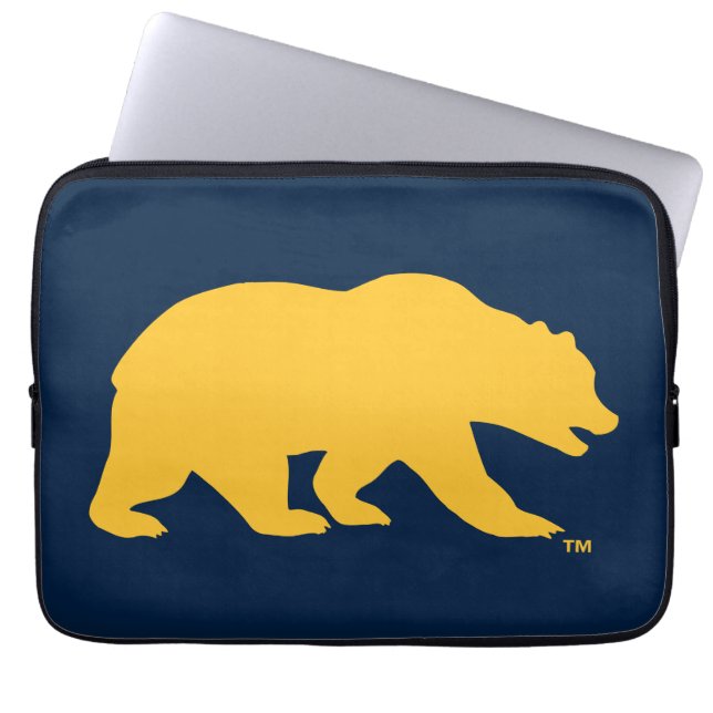 Cal Golden Bear Laptop Sleeve (Front)