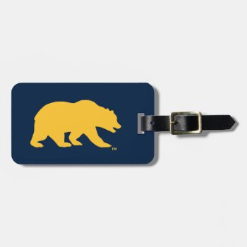 Cal Golden Bear Luggage Tag by ucberkeley at Zazzle