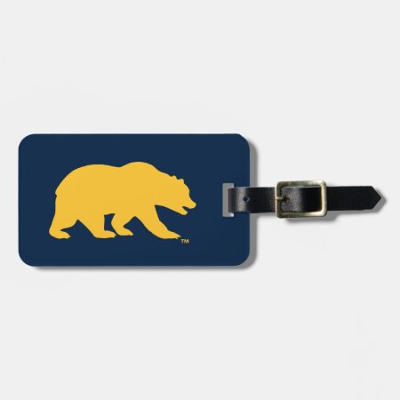 Cal Golden Bear Luggage Tag