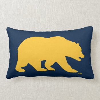 Cal Golden Bear Lumbar Pillow by ucberkeley at Zazzle