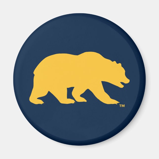Cal Golden Bear Magnet (Front)