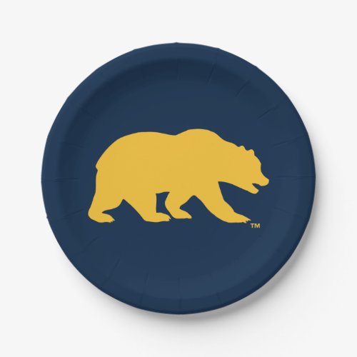 Cal Golden Bear Paper Plates