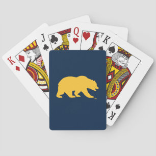 Cal Golden Bear Poker Cards