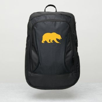 Cal Golden Bear Port Authority® Backpack by ucberkeley at Zazzle