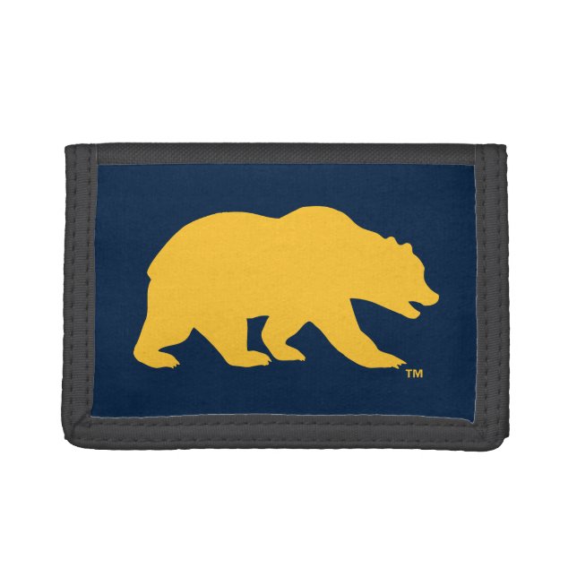Cal Golden Bear Trifold Wallet (Front)