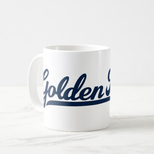 Cal Golden Bears Blue Script Coffee Mug