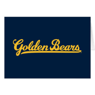 Cal Golden Bears Gold Script