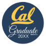 Cal Graduation Classic Round Sticker
