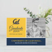 Cal Graduation Invitation (Standing Front)