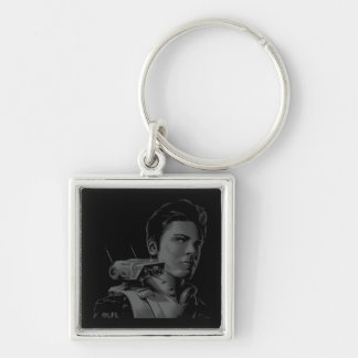 Cal Kestis & BD-1 Outline Keychain
