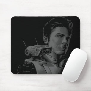 Cal Kestis & BD-1 Outline Mouse Pad