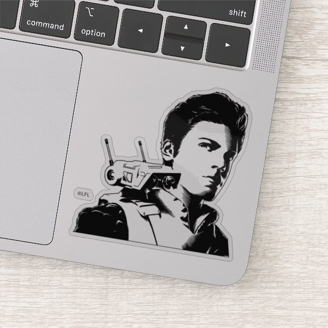 Cal Kestis & BD-1 Outline Sticker (Detail)