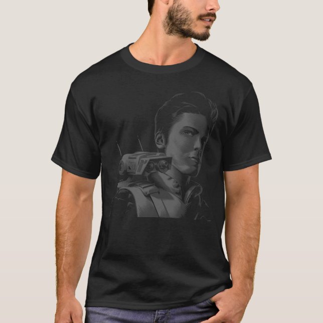 Cal Kestis & BD-1 Outline T-Shirt (Front)