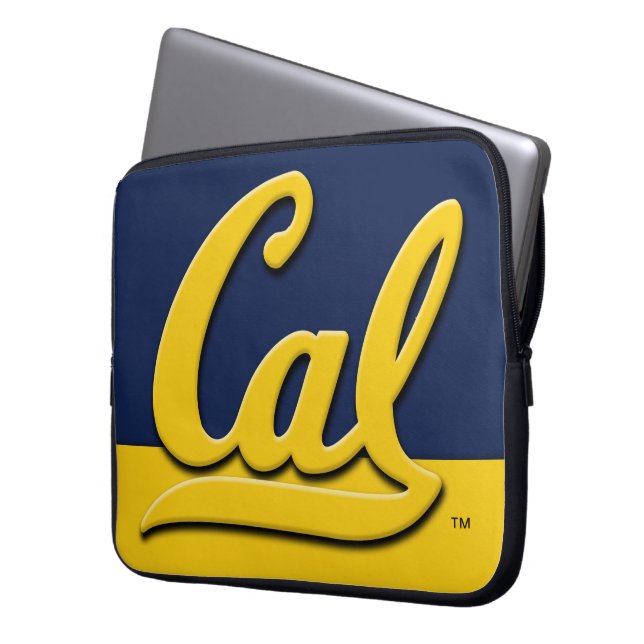 Cal Logo Laptop Sleeve (Front Left)