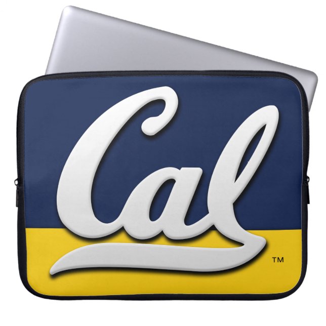 Cal Logo Laptop Sleeve (Front)