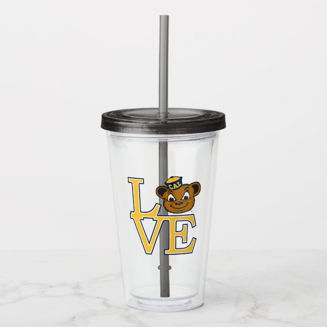 Cal Love Acrylic Tumbler (Front)