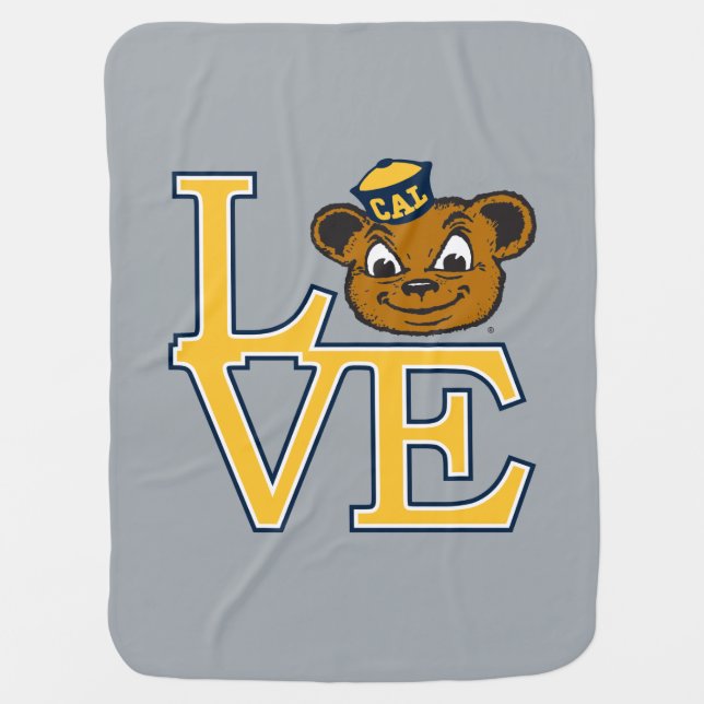 Cal Love Baby Blanket (Front)