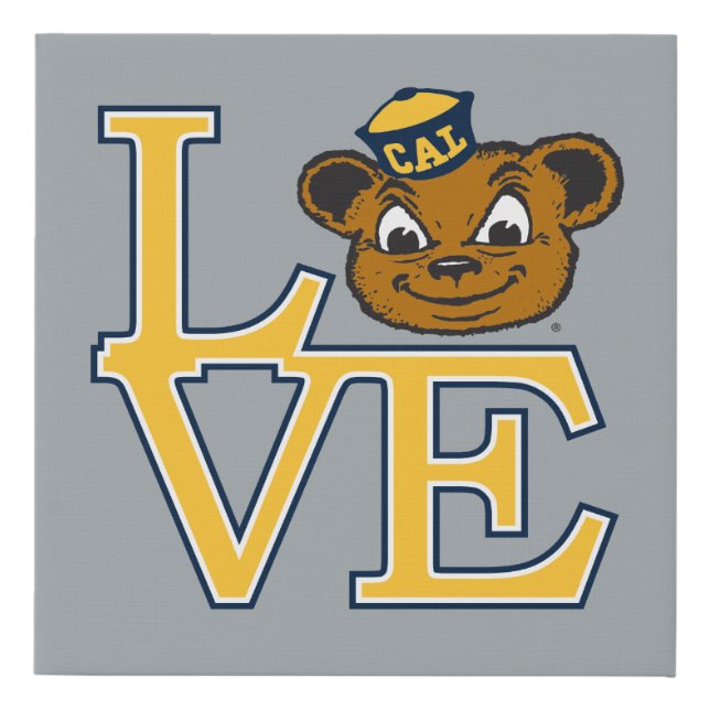 Cal Love Faux Canvas Print (Front)