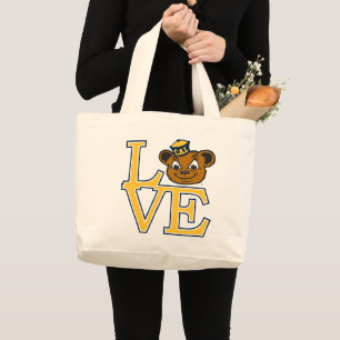 Cal Love Large Tote Bag