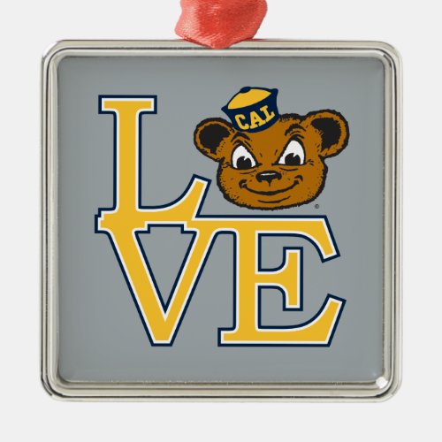 Cal Love Metal Ornament