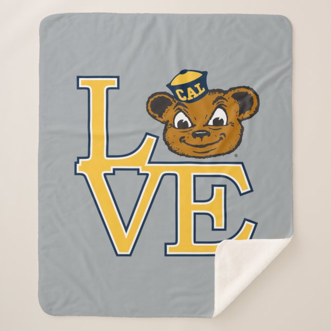 Cal Love Sherpa Blanket (Front)
