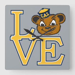 Cal Love Square Wall Clock