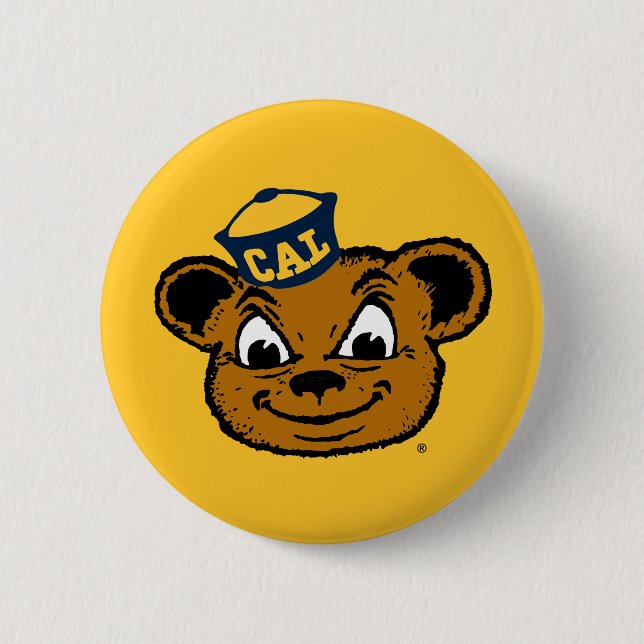 Cal Mascot | Oski the Bear Button (Front)