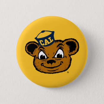 Cal Mascot | Oski The Bear Button by ucberkeley at Zazzle