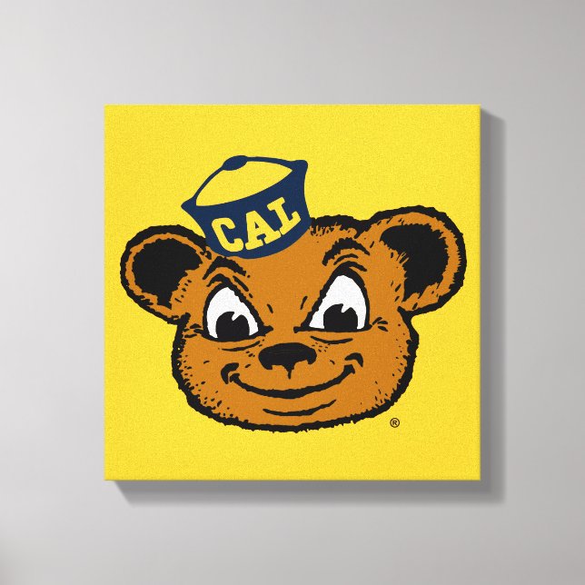 Cal Mascot | Oski the Bear Canvas Print (Front)