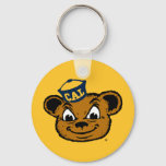 Cal Mascot | Oski The Bear Keychain at Zazzle