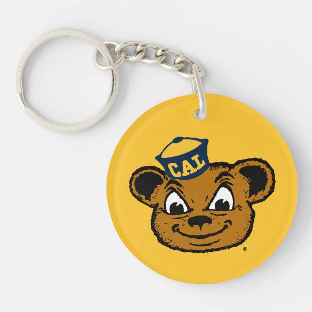 Cal Mascot | Oski the Bear Keychain (Front)