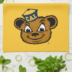 Cal Mascot   Oski the Bear Kitchen Towel
