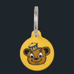 Cal Mascot | Oski the Bear Pet ID Tag<br><div class="desc">Check out these new UC Berkeley designs! Show off your Cal Bear pride with these new UC Berkeley products. These make perfect gifts for the Bears student, alumni, family, friend or fan in your life. All of these Zazzle products are customizable with your name, class year, or club. Go Bears!...</div>