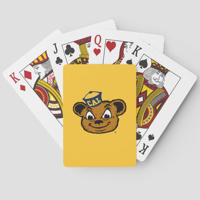 Cal Mascot | Oski the Bear Poker Cards (Back)