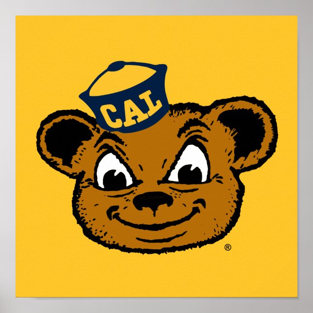 Cal Mascot | Oski the Bear Poster (Front)