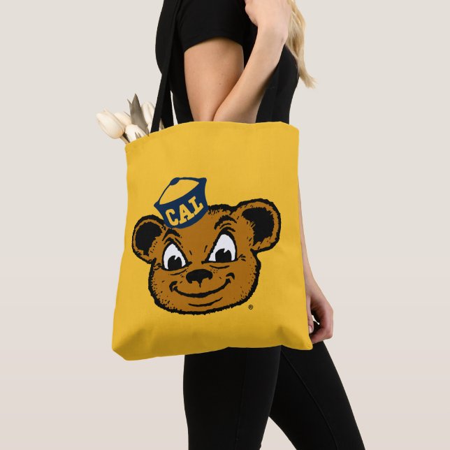 Cal Mascot | Oski the Bear Tote Bag (Close Up)