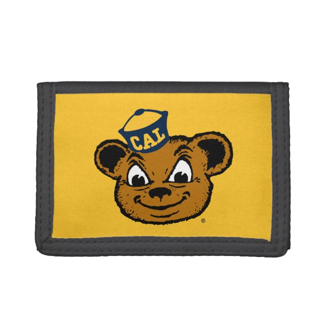 Cal Mascot | Oski the Bear Trifold Wallet (Front)