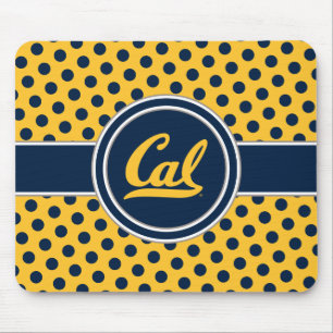 Cal Polka Dots Mouse Pad